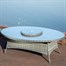 Supremo Winchester Storm Grey 8 Seat Oval Outdoor Garden Furniture Dining SetAlternative Image3