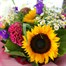 Thanks A Bunch Cut Flower Teachers Gift Hand Tied BouquetAlternative Image2