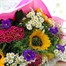Thanks A Bunch Cut Flower Teachers Gift Hand Tied BouquetAlternative Image4