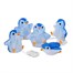 Three Kings InLit Ice Penguins Light Up Christmas Decoration Set of 5 (2515026)Alternative Image1