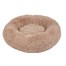 Zoon Calming Shaggy Faux FurBed Stone Dog BedAlternative Image1