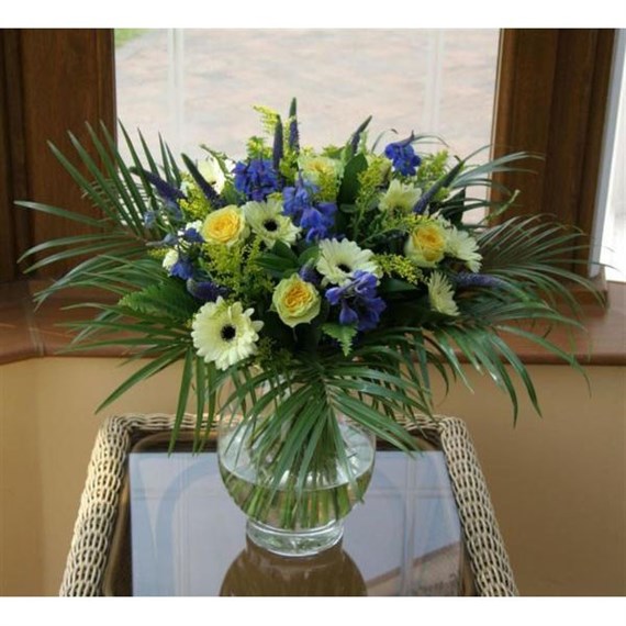 Birth of Baby Boy Hand Tied Bouquet 1