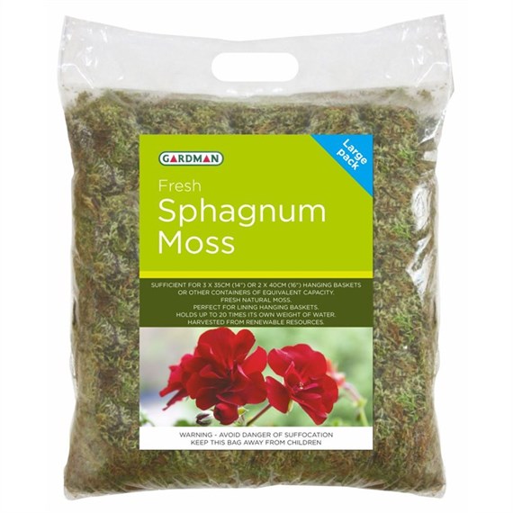 Gardman Fresh Sphagnum Moss - Large Pack (04105)