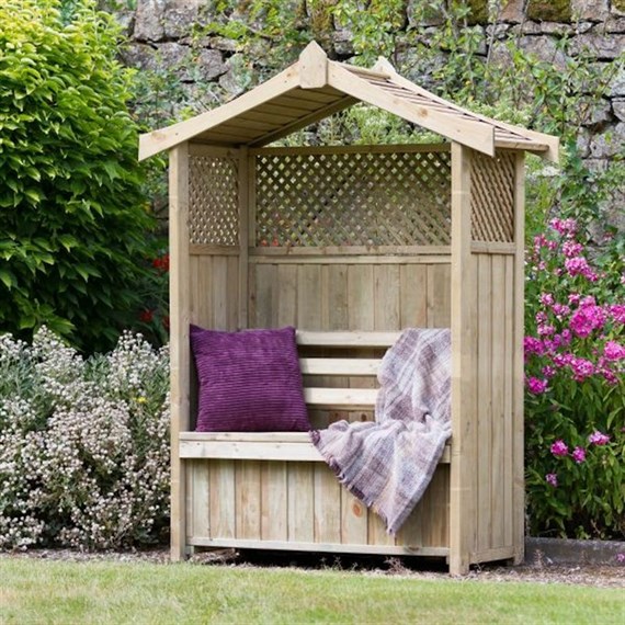 Zest 4 Leisure Dorset Arbour with Storage Box (00035)