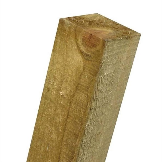 Zest 4 Leisure Green Post 1800 x 75 x 75mm (00061)