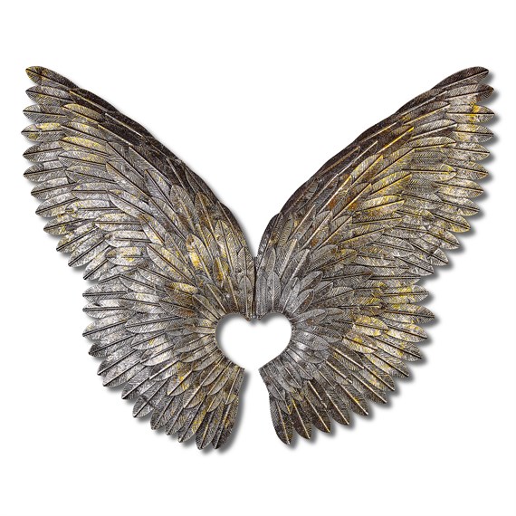 Bakers Angel Wings Garden Wall Décor (BA246)