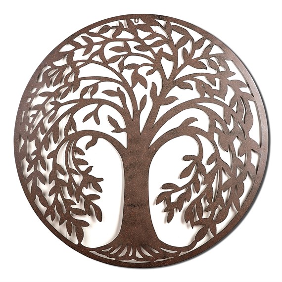 Bakers Tree Of Life Bronze Garden Wall Décor (WA22)