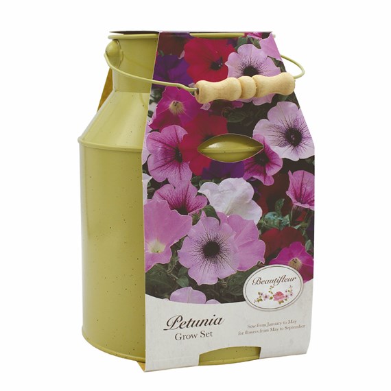 Beautifleur Petunia Milk Churn Grow Set (040038)