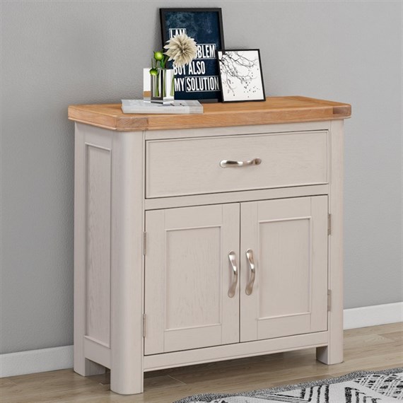 Papaya Chatsworth Painted Interior Furniture Compact Sideboard With 1 ...