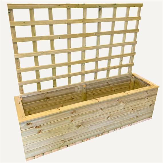 Chrunet Valley 183cm Deluxe Extra Large Trough With Trellis (PL11)