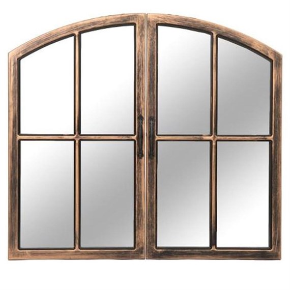 Creekwood Window Mirror - Brushed Copper (43226)