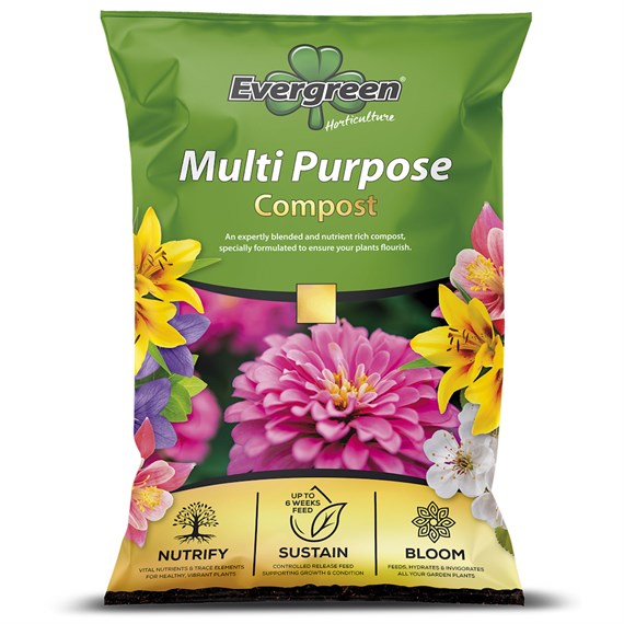 Evergreen Peat Based Multi Purpose Compost 75L