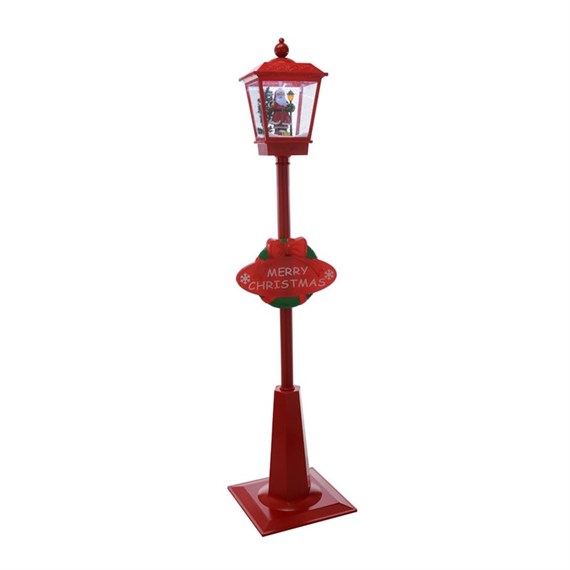 Festive 180cm Christmas LED Santa Christmas Lantern With Music (P035190)