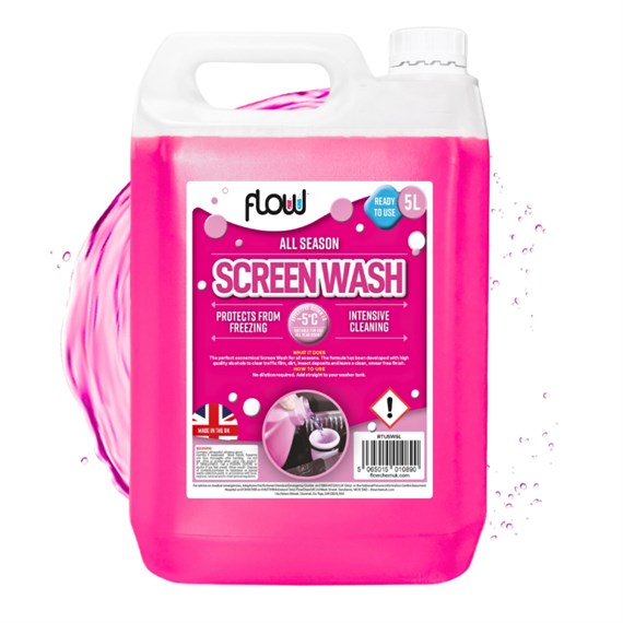 Flow Screen Wash Ready to Use 5L (RTUSW5L)