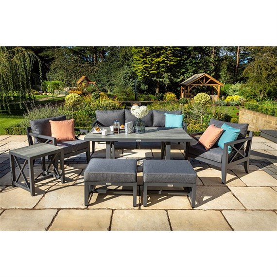 Hartman Sorrento 3 Seat Lounge Outdoor Garden Furniture Set (845106)