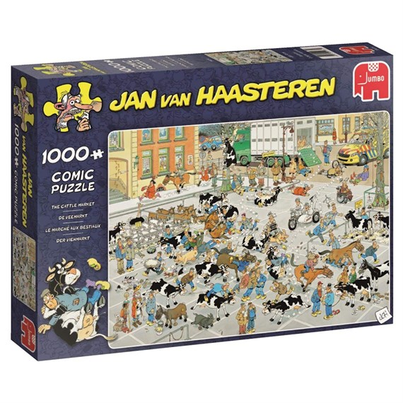 Jan van Haasteren The Cattle Market 1000 Piece Jigsaw Puzzle (19075)