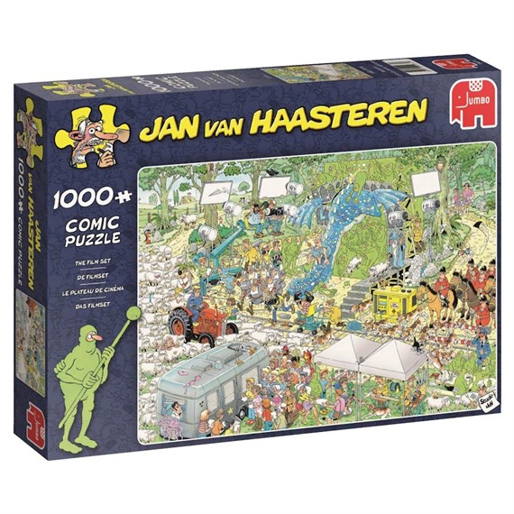 Jan van Haasteren The Film Set 1000 Piece Jigsaw Puzzle (19074)