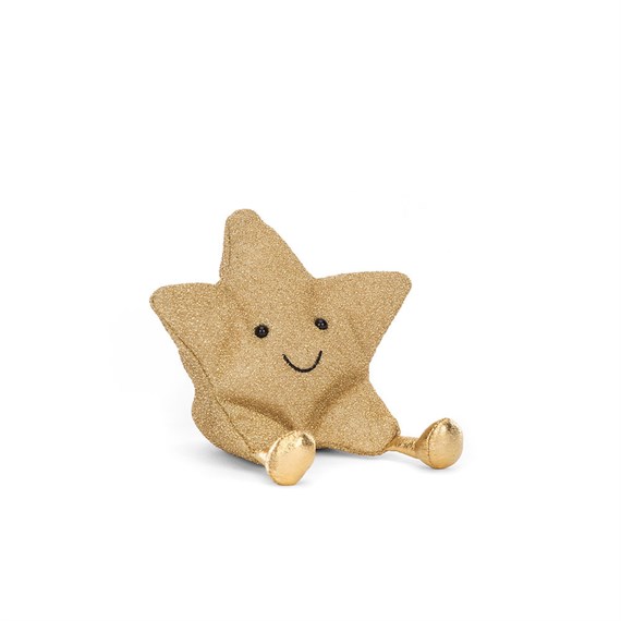 Jellycat Amuseables Gold Star Christmas Soft Toy (A6STN)