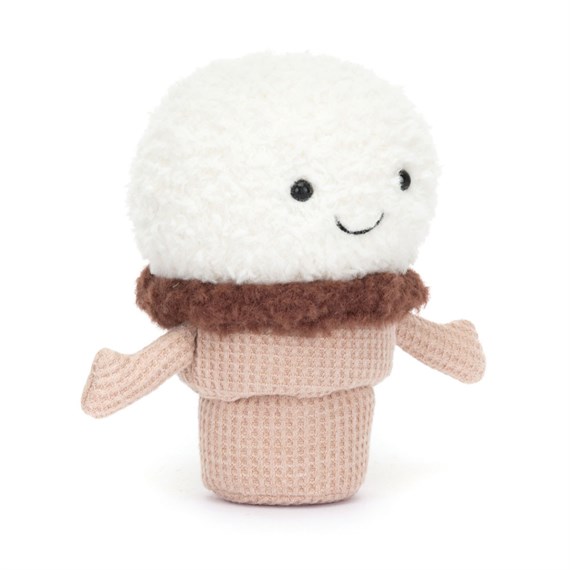 Jellycat Amuseable Ice Cream Cone Soft Toy (A6ICE)