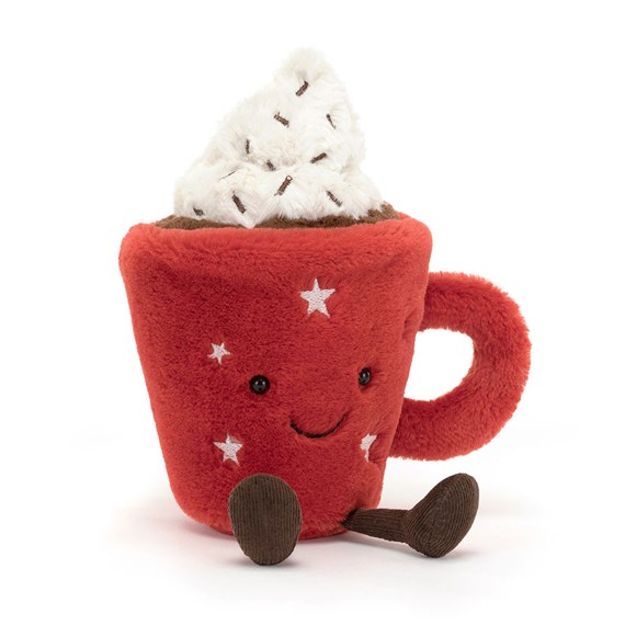 Jellycat Amuseables Hot Chocolate Christmas Soft Toy (A4HOTC)