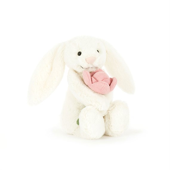 Jellycat Bashful Bunny Peony Soft Toy (BB6PEO)