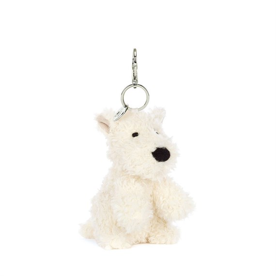 Jellycat Munro Scottie Dog Bag Charm Soft Toy (MUN4BCN)