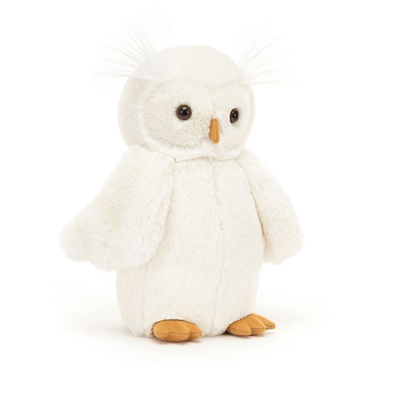 Jellycat Original Bashful Owl Medium Christmas Soft Toy (BAS3OWL)