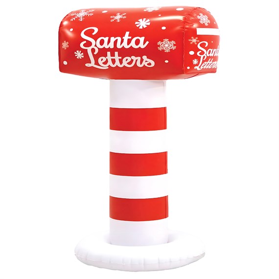 Jingle Blow Up 'Santa Letters' Christmas Mailbox Decoration (WEU-845)