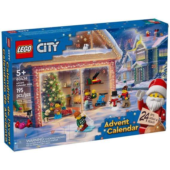 LEGO City Christmas Advent Calendar 2024 (60436)