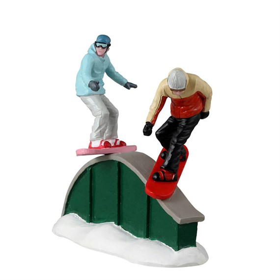 Lemax Christmas Village - Boarding Fun Figurine (32225)