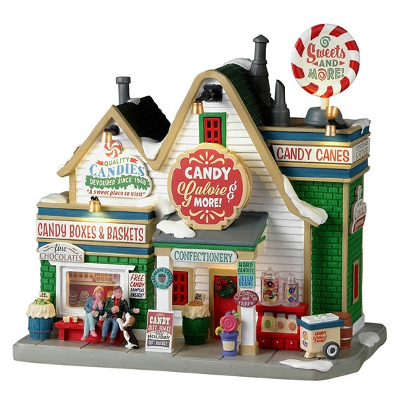 Lemax Christmas Village - Candy Galore & More Battery Operated LED Building (35074)