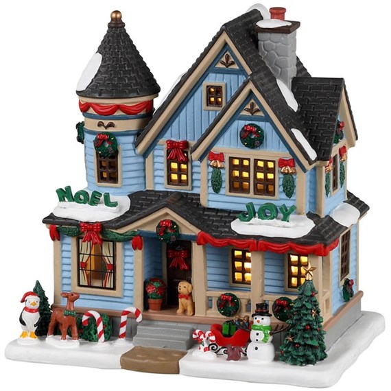 Lemax Christmas Village - Christmas Joy Residence LED Building (35035)