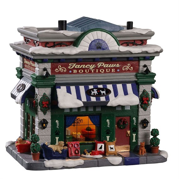 Lemax Christmas Village - Fancy Paws Boutique Building (05651-UK)