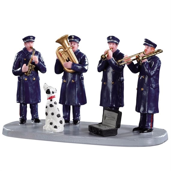 Lemax Christmas Village - Firehouse Band Table Piece (93421)