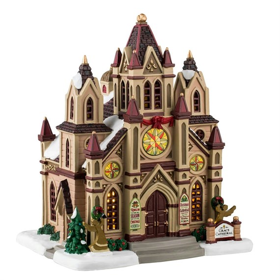 Lemax Grace Cathedral LED Christmas Building (45255-UK)