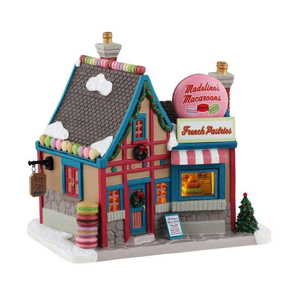 Lemax Christmas Village - Madeline's Macarons LED Building (45246-UK)