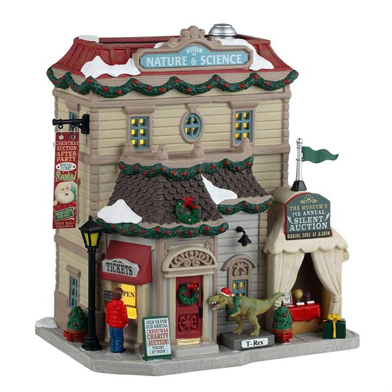 Lemax Christmas Village - Museum Of Nature & Science LED Building (45276-UK)