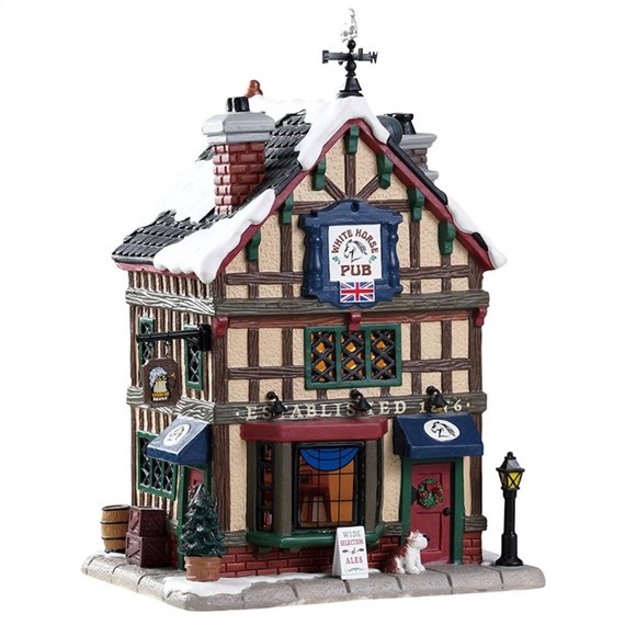 Lemax Christmas Village - Old British Pub - Battery Operated (85345)