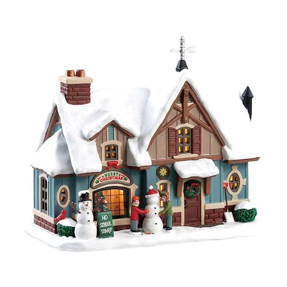 Lemax Christmas Village - Snow Day! Battery Operated LED Building (85356)