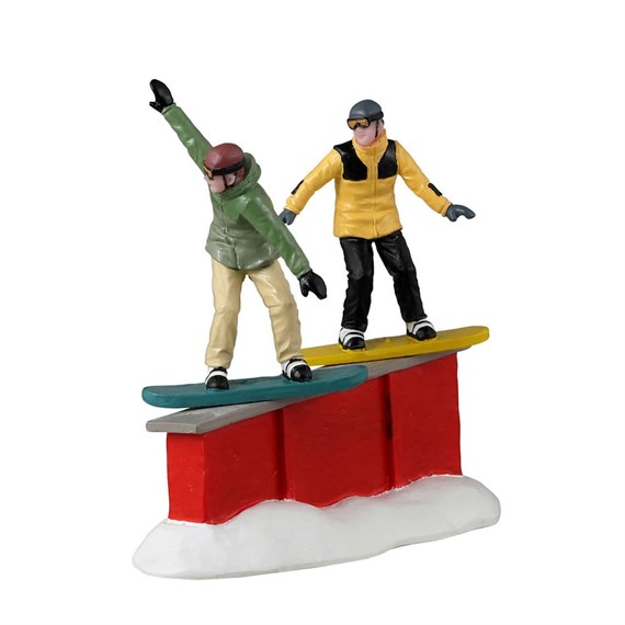 Lemax Christmas Village - Snowboard Sliders Figurine (32224)