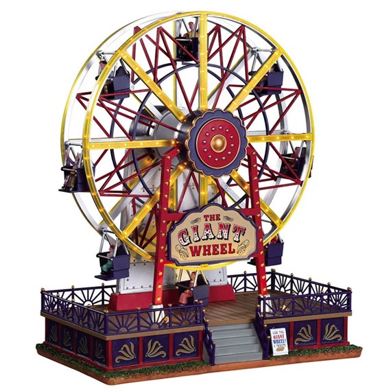 Lemax Christmas Village - The Giant Wheel Mains Powered Sights & Sound Building (94482-UK)