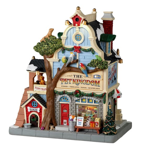 Lemax Christmas Village - The Pet Kingdom Battery Operated LED Building (35073)