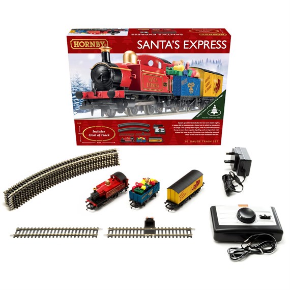 My Village - Christmas Village Accessories Santa Express Train Set (R1248)