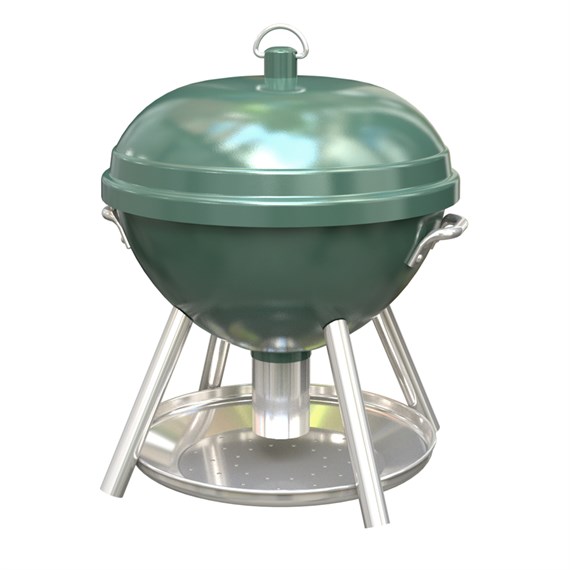 Panacea Kettle Grill Mini Wild Bird Feeder In Green (26238)