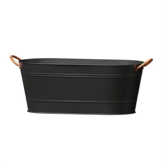 Panacea Modern Farmhouse 16Inches Oval Washtub Planter (81429)