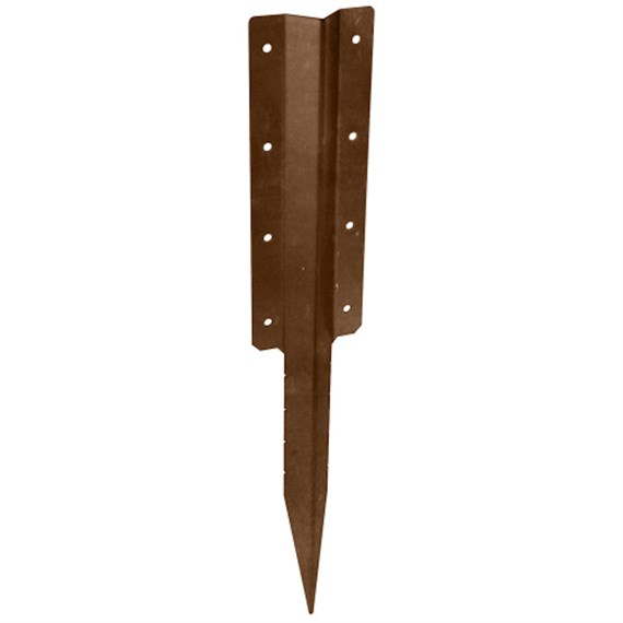 Perry Double Sleeper Straight Support Spike - Brown (47160000BR)