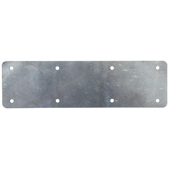 Perry Long Internal Sleeper Straight Flat Support Plate - Pre-Galvanised (47190000PG)