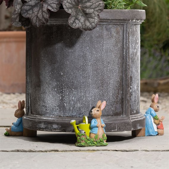 Potty Feet Decorative Pot Feet - Beatrix Potter Peter Rabbit Set of 3 (PFBP00131415C)