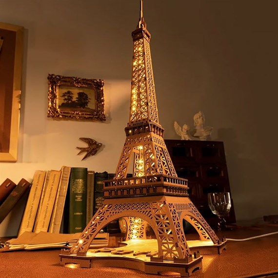 Robotime Night of the Eiffel Tower 3D Wooden Puzzle (TGL01)