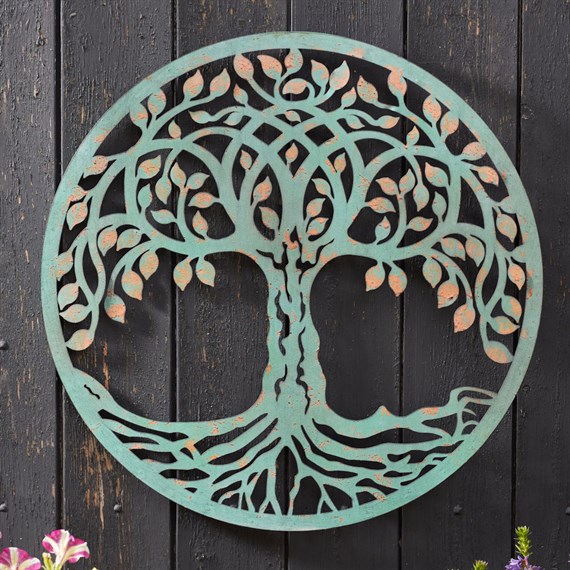 Smart Garden 50cm Tree of Life Verdigris Garden Ornament (5075000)